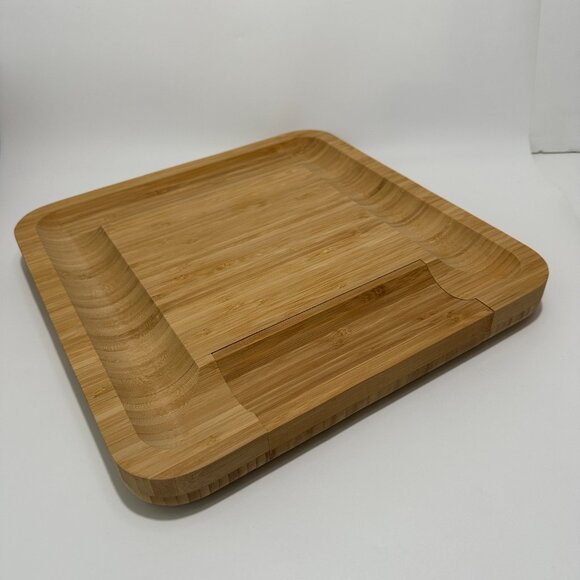 NEW Dynamic Gear Charcuterie Board Set, Bamboo Cheese Board w/ Serving Utensils - Picture 4 of 7